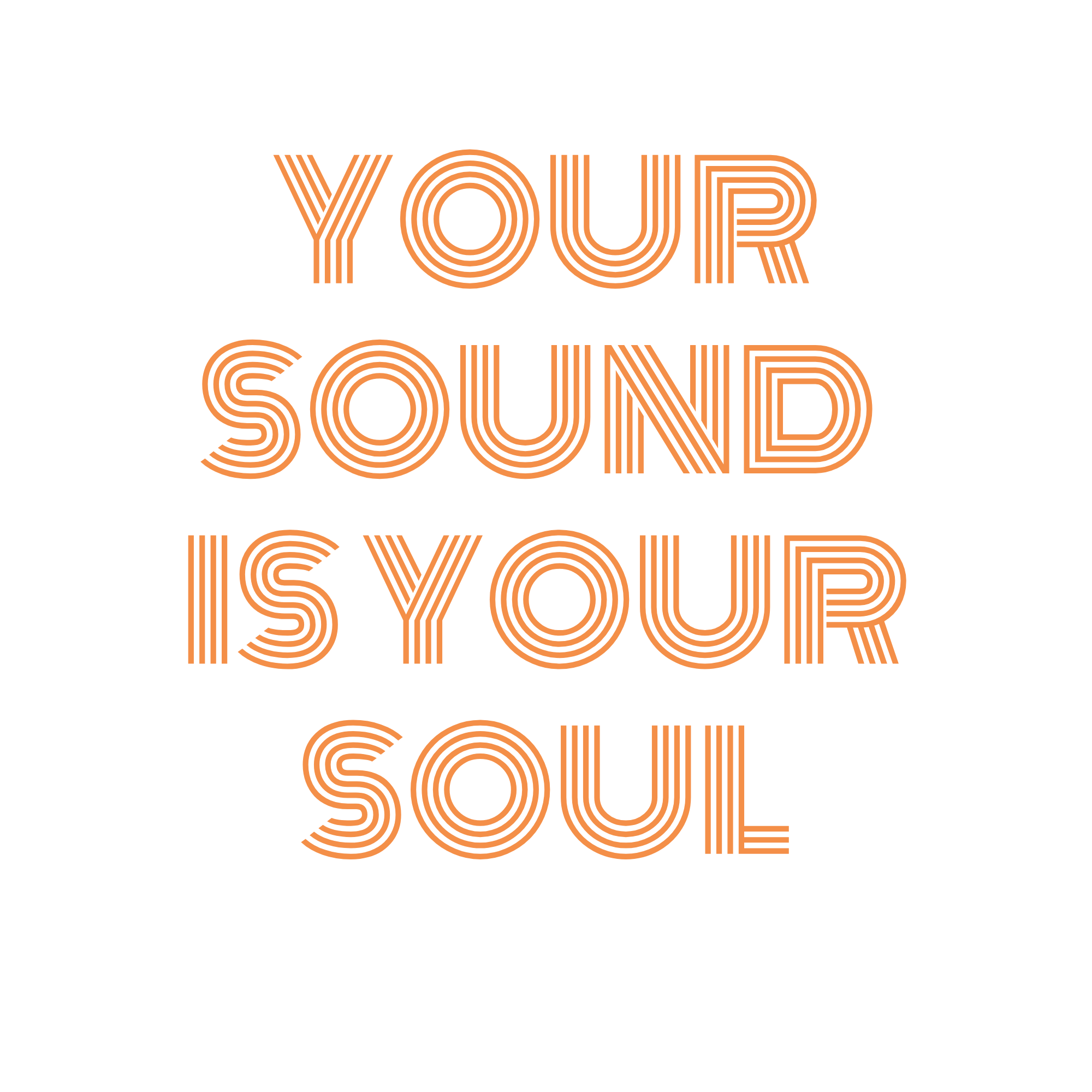 Logo Your Sound is Your Soul
